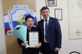 Сергей Ладанов поздравил коллектив Роспотребнадзора с профессиональным праздником