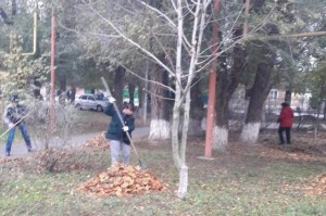 Субботник в 10 округе.