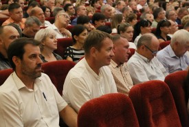 Депутаты приняли участие во встречи с губернатором Василием Голубевым