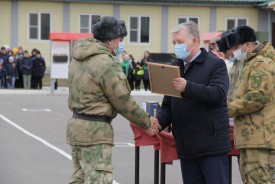 Сергей Ладанов поздравил волгодонцев с Днем образования национальной гвардии