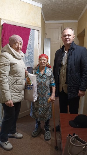 3 округ: "С Новым годом, ветеран!"