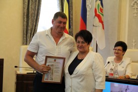 В Волгодонске чествуют спортсменов в канун Дня физкультурника 