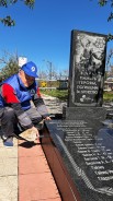 Волгодонские атомщики наводят порядок на территории 14 воинских мемориалов времен Великой Отечественной войны