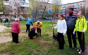 Округ 5 Весенний субботник