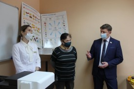 Беженцы-диабетики Донбасса посетили «Диабетическую стопу»