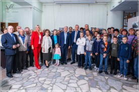 Игорь Батлуков поблагодарил участников экспозиции о создателях Атомграда за собранный фотоархив