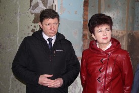 Городские единороссы проинспектировали ремонт паллиативного отделения БСМП