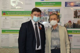 Сергей Ладанов вручил медали «35 лет ликвидации на Чернобыльской АЭС»