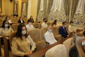 В Волгодонске чествовали одаренную молодежь