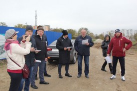 Депутаты на выезде: мониторинг крупных городских строек продолжается