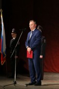 Сотрудники правоохранительных органов принимали поздравления с профессиональным праздником