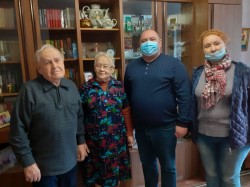 Заслуженному волгодонцу Василию Данченко исполнилось 90 лет.