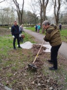 В Волгодонске прошел традиционный субботник в парке «Победа»