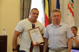 В Администрации чествовали призеров Спартакиады Дона