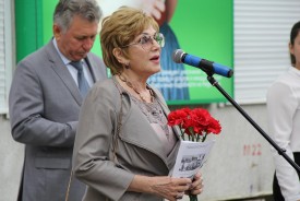 В Волгодонске открыли мемориальную доску скульптору Василию Полякову