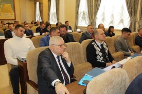 Сергей Ладанов отчитался о своей работе перед коллегами