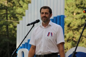 Волгодонские депутаты вместе с жителями отметили День России в парке «Победы»