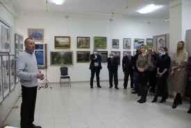 В Волгодонске открылась  областная  выставка памяти Народного художника СССР Ивана Язева