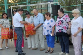 В округах Волгодонска проходят мероприятия, посвященные Дню рождения города