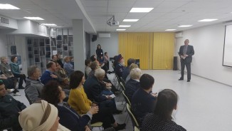 Сергей Ладанов посетил презентацию документального фильма «Старая левада у речки Лазоревой»