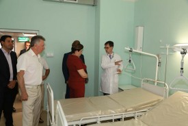 Людмила Ткаченко приняла участие в открытии обновленного терапевтического корпуса горбольницы № 1