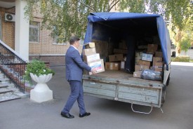 Волгодонские единороссы отправили гуманитарную помощь мобилизованным жителям региона