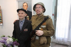 Игорь Батлуков принял участие в открытии выставки «И снова победный май!»