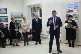 Давид Рубашевский в честь юбилея принял поздравления от Сергея Ладанова
