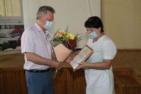 Медики Волгодонска принимают поздравления