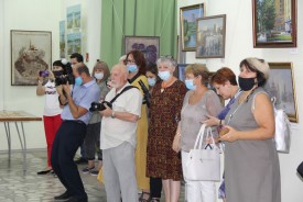 В Волгодонске открылась выставка, посвященная 70-летию основания города