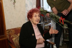 Волгодонские ветераны принимают поздравления с Днём Победы