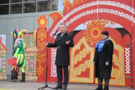 В Волгодонске с большим размахом отметили Масленицу
