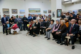 Давид Рубашевский в честь юбилея принял поздравления от Сергея Ладанова