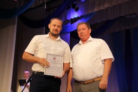 Людмила Ткаченко поздравила сотрудников «Газпрома» с юбилеем