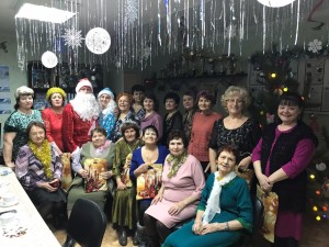 Поздравление актива 8 округа с Новым годом