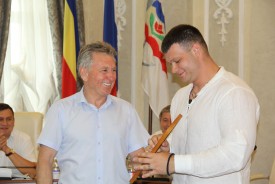 В Администрации чествовали призеров Спартакиады Дона