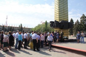 Волгодонцы вспоминают павших героев Великой Отечественной войны
