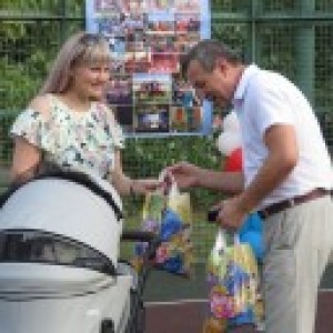 В округе № 3 ярко и весело отметили день рождения Волгодонска
