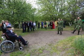 Волгодонские ветераны принимают поздравления с Днём Победы