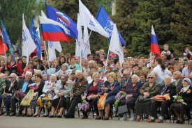 Парад поколений, Бессмертный полк, Солдатский привал: волгодонцы отметили День победы