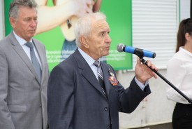 В Волгодонске открыли мемориальную доску скульптору Василию Полякову