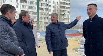 Виктор Дерябкин посетил Волгодонск с рабочим визитом: «Три знаковых объекта города скоро будут сданы»