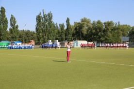 Финальные соревнования по хоккею на траве среди девушек VIII летней Спартакиады учащихся России открылись в Волгодонске