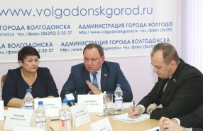 Виктор Дерябкин с рабочим визитом посетил Волгодонск