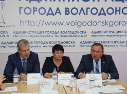 Виктор Дерябкин с рабочим визитом посетил Волгодонск