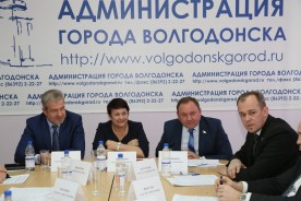 Виктор Дерябкин с рабочим визитом посетил Волгодонск