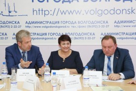 Виктор Дерябкин с рабочим визитом посетил Волгодонск
