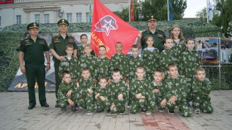 Ряды юнармейцев в Волгодонске пополнились в День молодежи