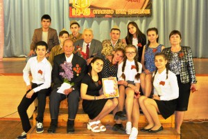 Праздничная линейка в МБОУ 
