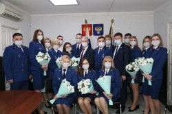 Прокуратура Волгодонска принимает поздравления от руководства города